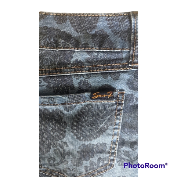 Seven7 Paisley Petite Leggings - Picture 5 of 7